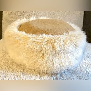 Dennis Basso Russian Style Faux Fur Hat